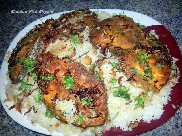 Fam's Culinary Recipes: Malabar Fish Biryani