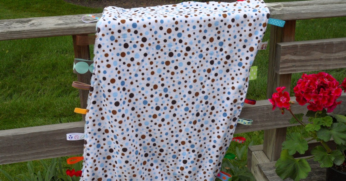 Loose Threads Baby Ribbon Blanket Tutorial