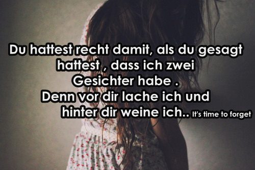 alleine. Tolle Bilder Sprüche!<em>_</em>