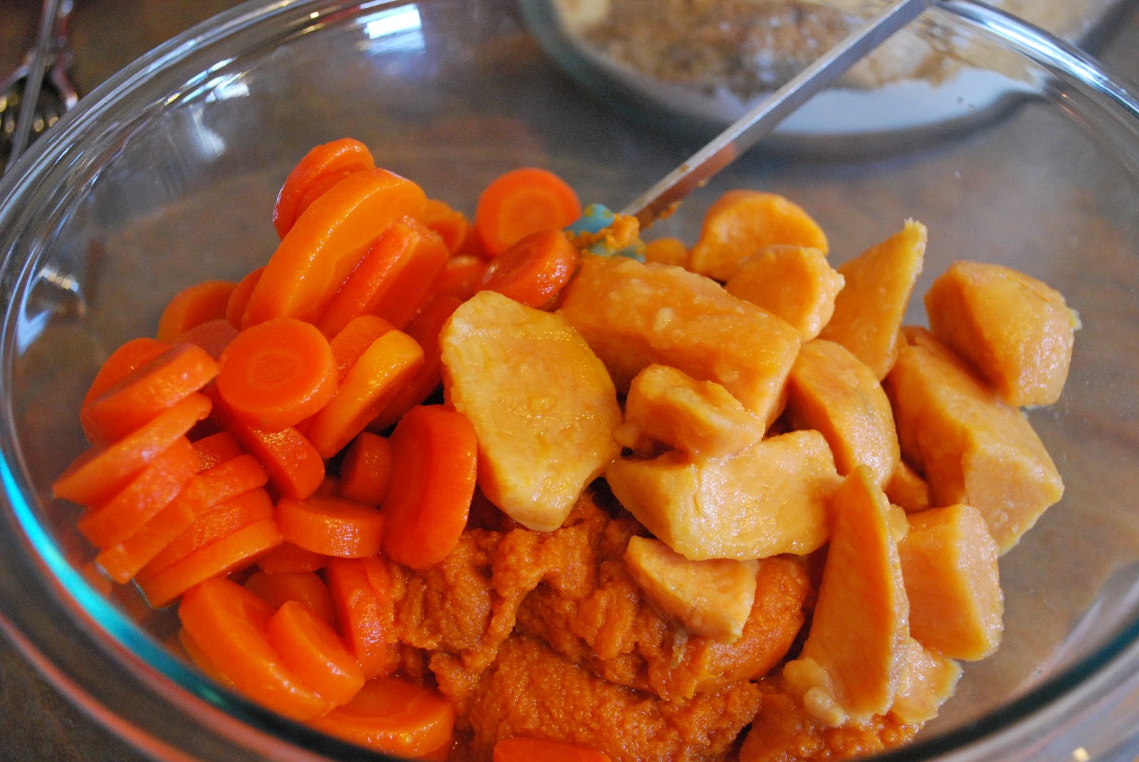 Carrot, Sweet Potato, & Pumpkin Muffins {Sneaky, sneaky....}