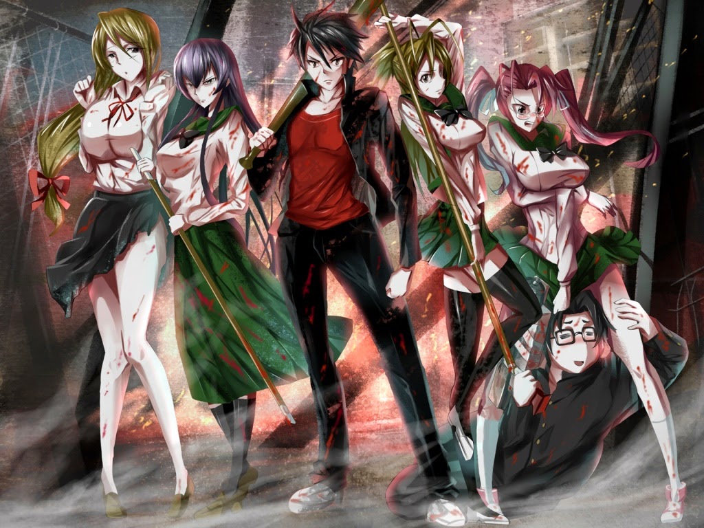 Highschool of the Dead - Anime Review - Jamaican in Japan