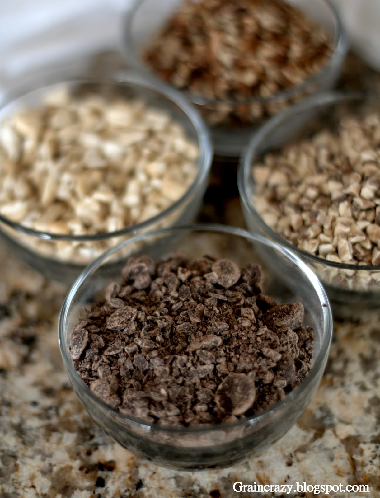 Grain Crazy Nutty Bars (gluten free and low sugar)