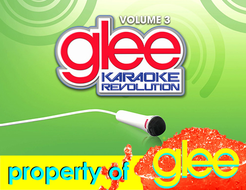 de glee para la consola de Wii''Karaoke Revolution Glee'' volumen 3