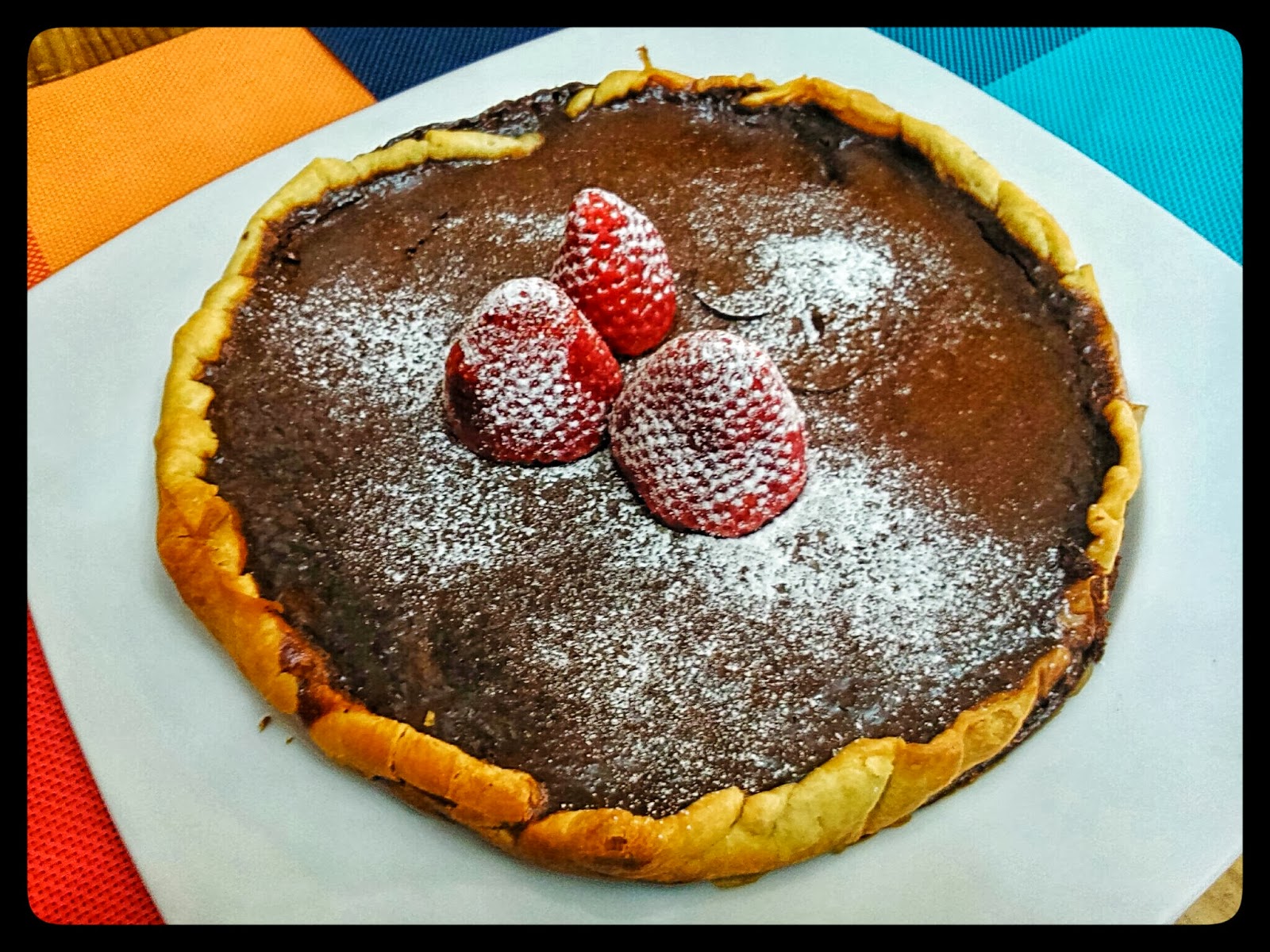 Algo Dulce , Tarta De  Ganaché De Chocolate