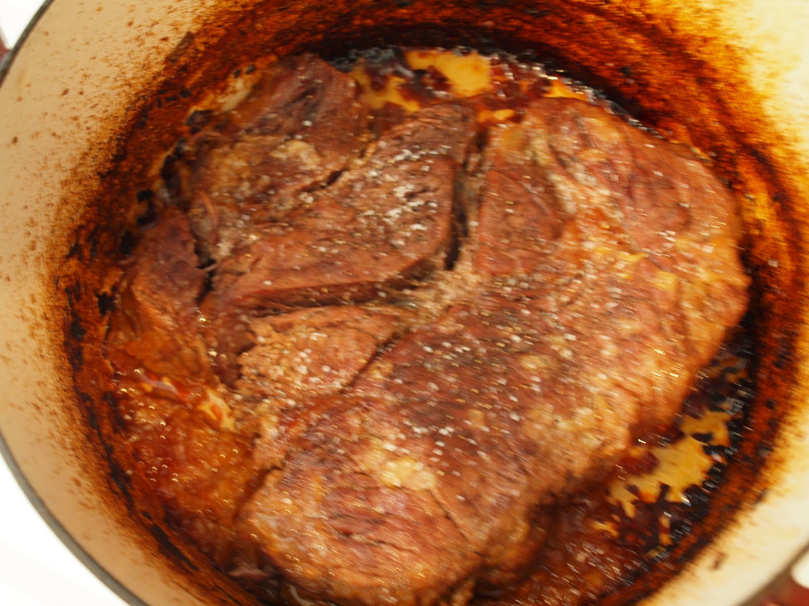 Dishin' It Out Chuck Roast with Homemade Noodles