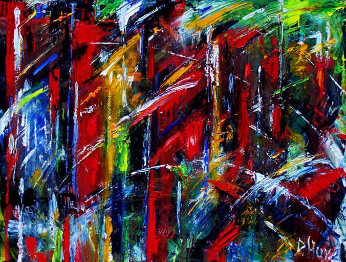 Debra Hurd Original Paintings AND Jazz Art Abstract Jazz art texture