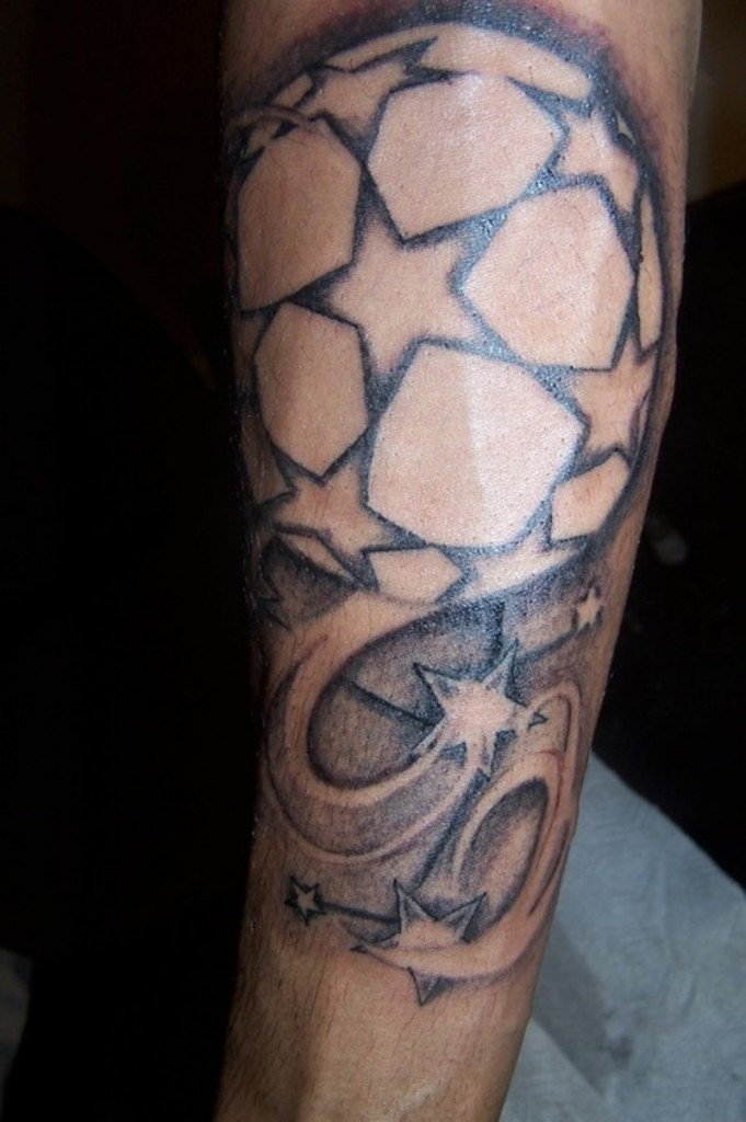 UK Arm Star Tattoos body art France 2012