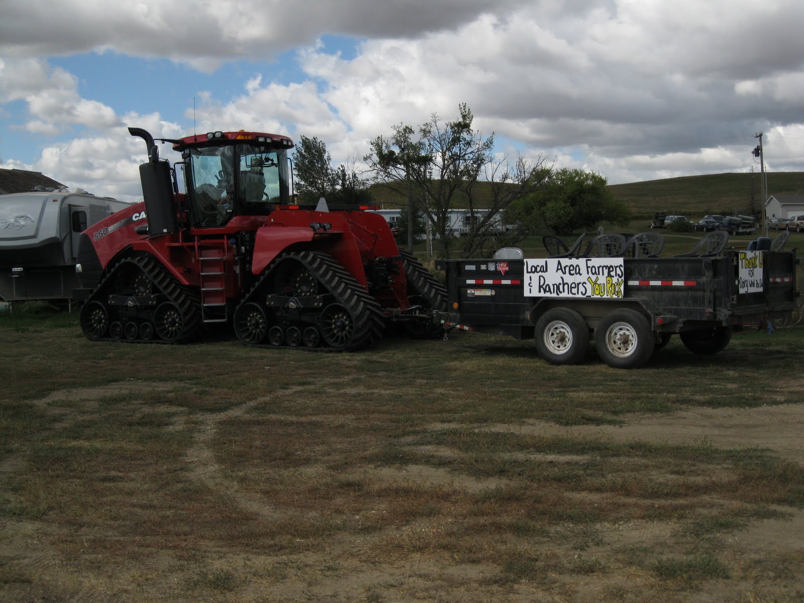 The Million Dollar Way (The Bakken Oil Blog) North Dakota Farm Tractor