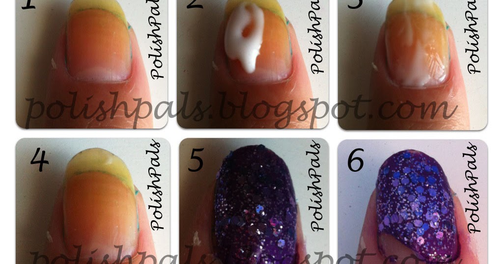 Polish Pals How To Take Glitter Nail Polish Off With Ease (Tutorial)