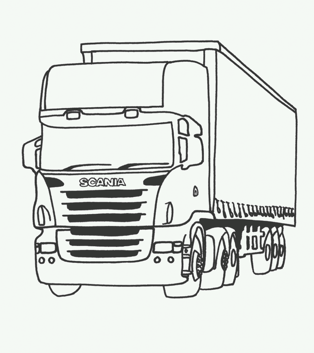 DIBUJO CAMION IMPRIMIR dibujo camion imprimir: