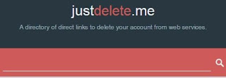 justdelete cancelle le tue tracce dal web