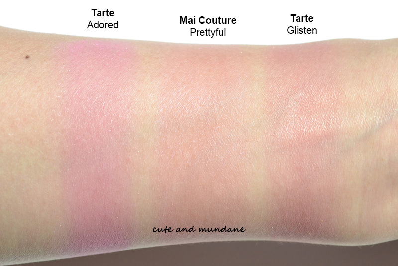 Cute and Mundane Mai Couture Blush Papier in Prettyful review + swatches