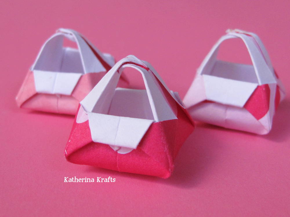Katherina Krafts Miniature Origami Baskets