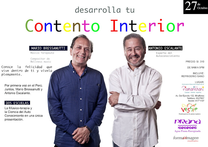 Mario Bressanutti y Antonio Escalante Presentación en Lima Perú.