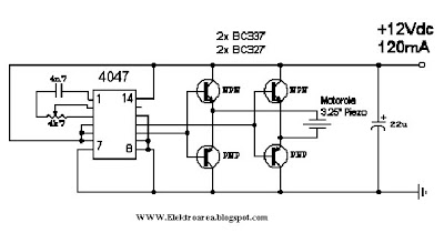 Insect Repeller Circuit Diagram
