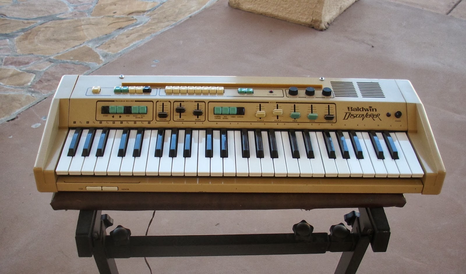 MATRIXSYNTH Vintage Baldwin Discoverer DS50 Synth Organ Keyboard