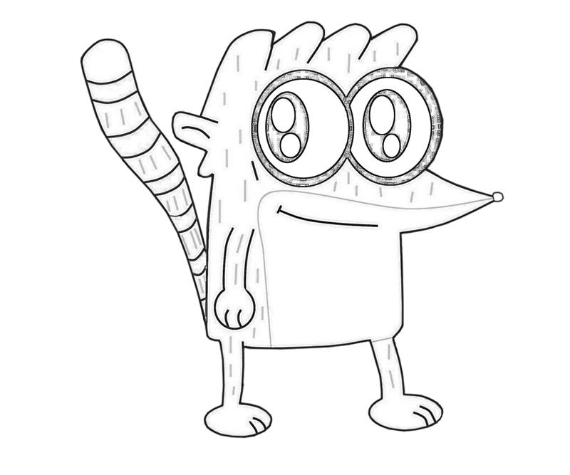 Rigby Chibi Coloring Pages rigby-chibi-coloring-pages