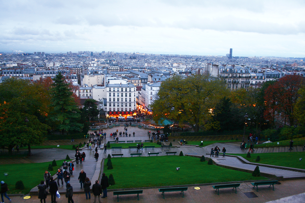 Paris on Christmas