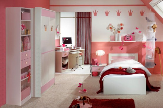 pink color bedrooms ideas for girls 15 picture gallery 2012 girl bedroom 554x369 girls bedrooms ideas 2012%2B(8) Girl Bedroom
