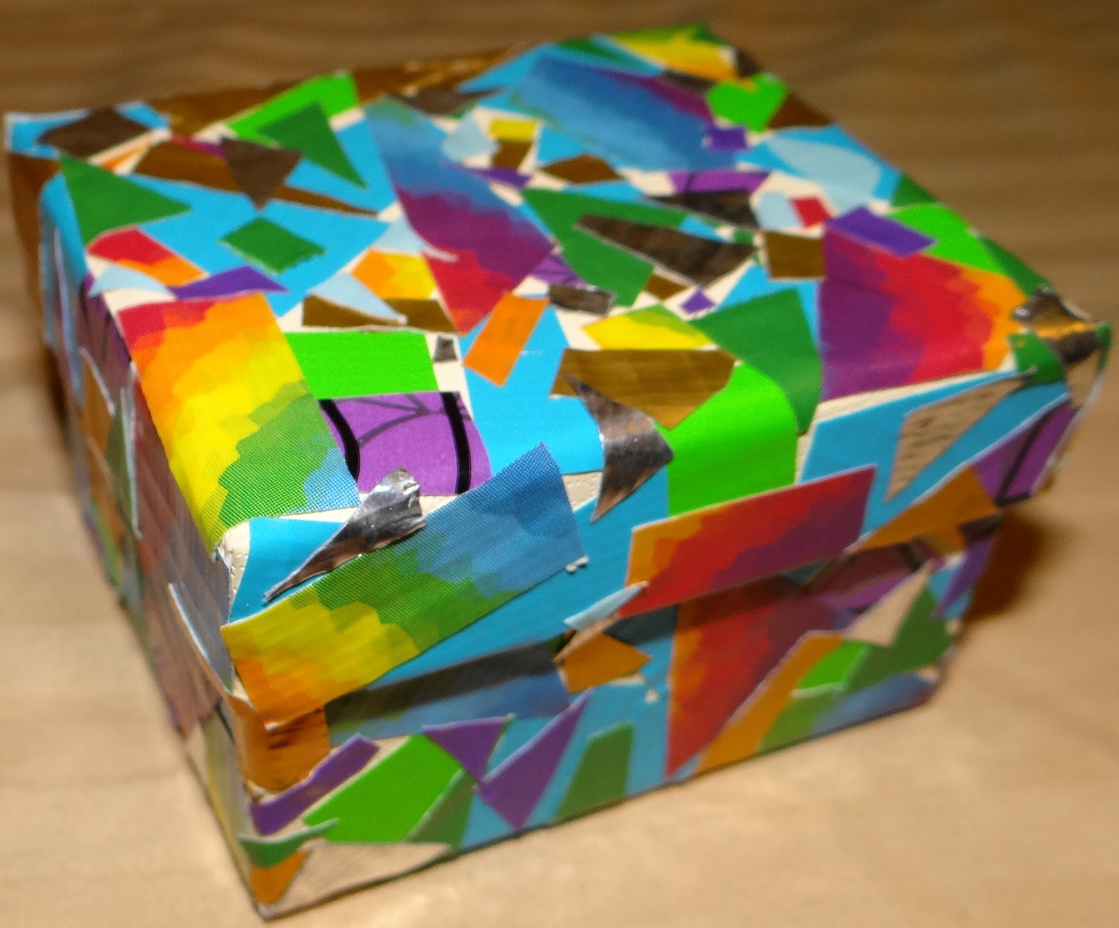 Amber's Craft a Week Blog Duct Tape Covered Letters