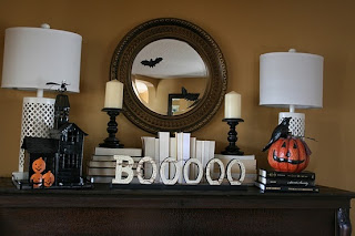 Halloween: Decore sua lareira Halloween: Decore sua lareira