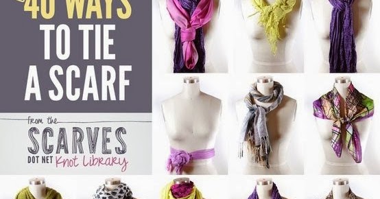 The Lovely Side: 40+ Ways to Tie a Scarf | Knot Library