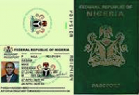 passport nigerian international nwajei tony applicants n55 n40 pay between