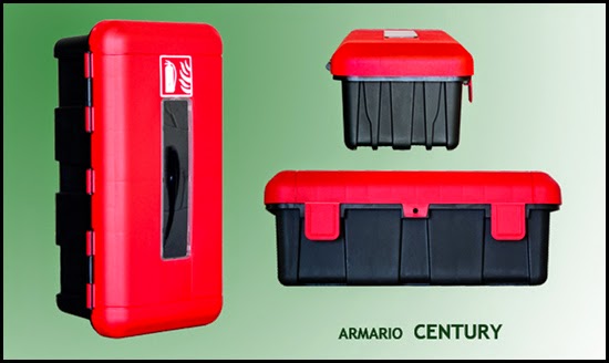 Armario extintor CENTURY, cabina portaextintor