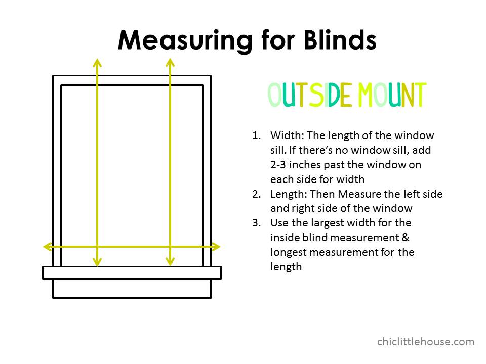 How To Measure for Blinds How To Measure for Blinds