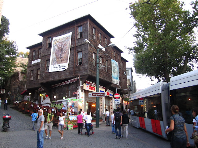 Street scene in Istanbul, Turkey. Street scene in Istanbul, Turkey.