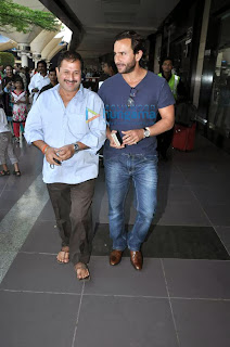 Saif Ali Khan, Kareena Kapoor & Imran Khan snapped at the airport