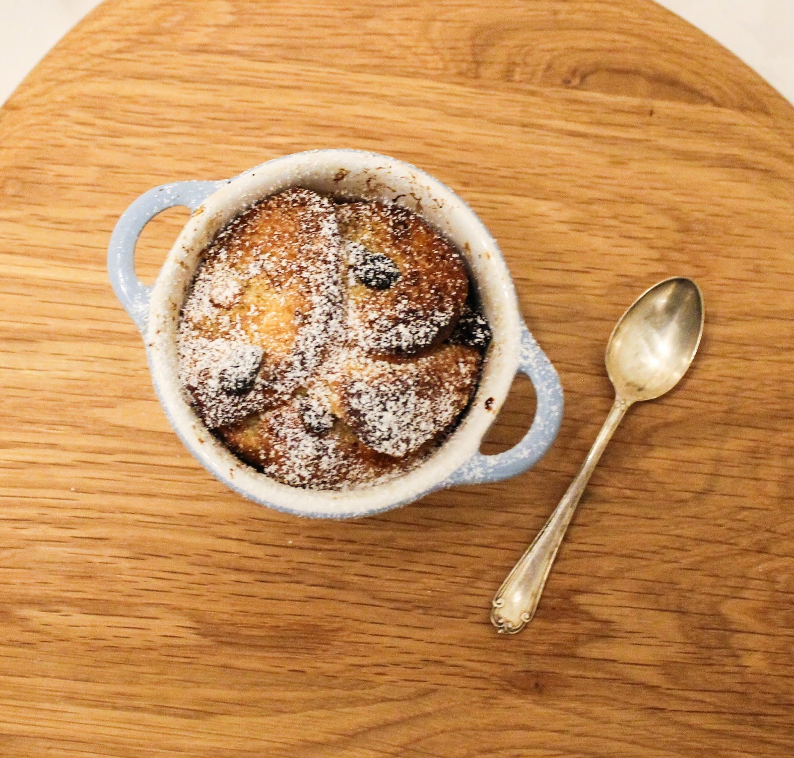 eat like you love yourself Individual Bread and Butter Pudding