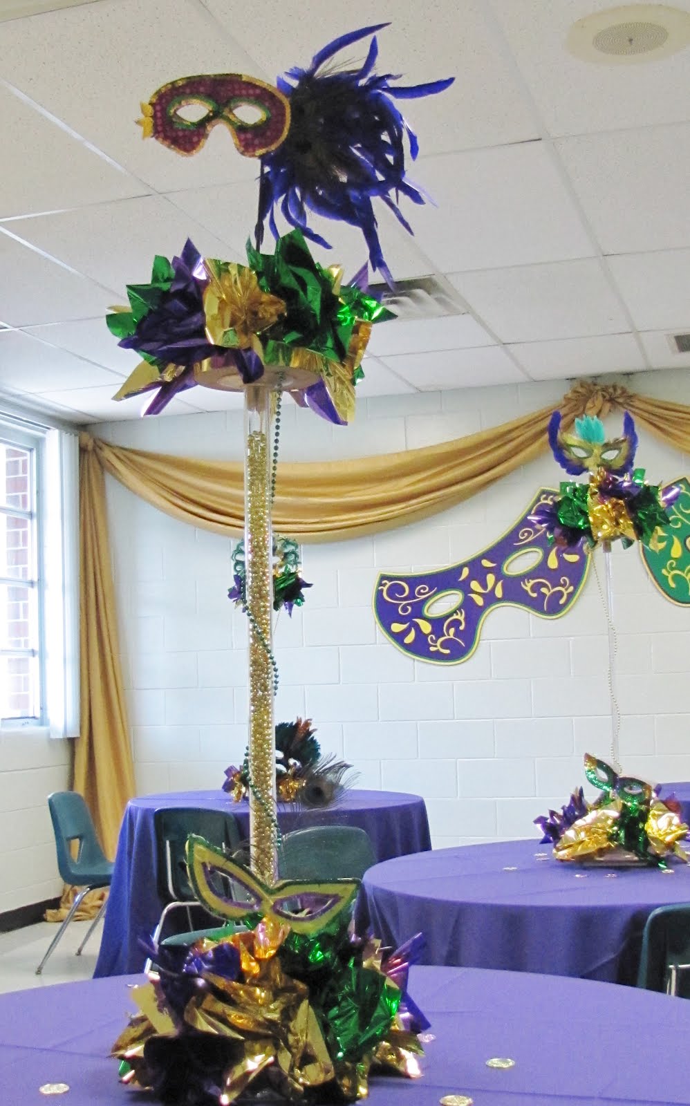 mardi gras masquerade fabric