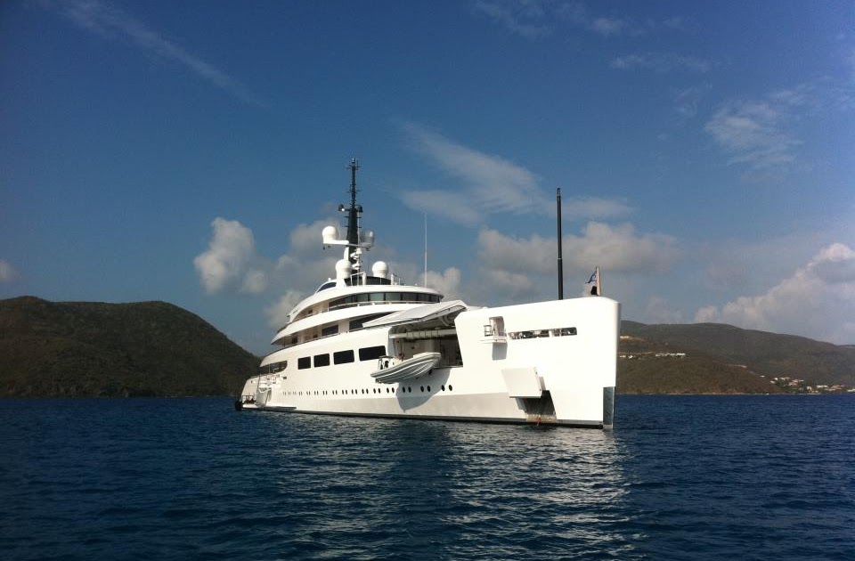 Megayacht Global Vava II Hits The Caribbean