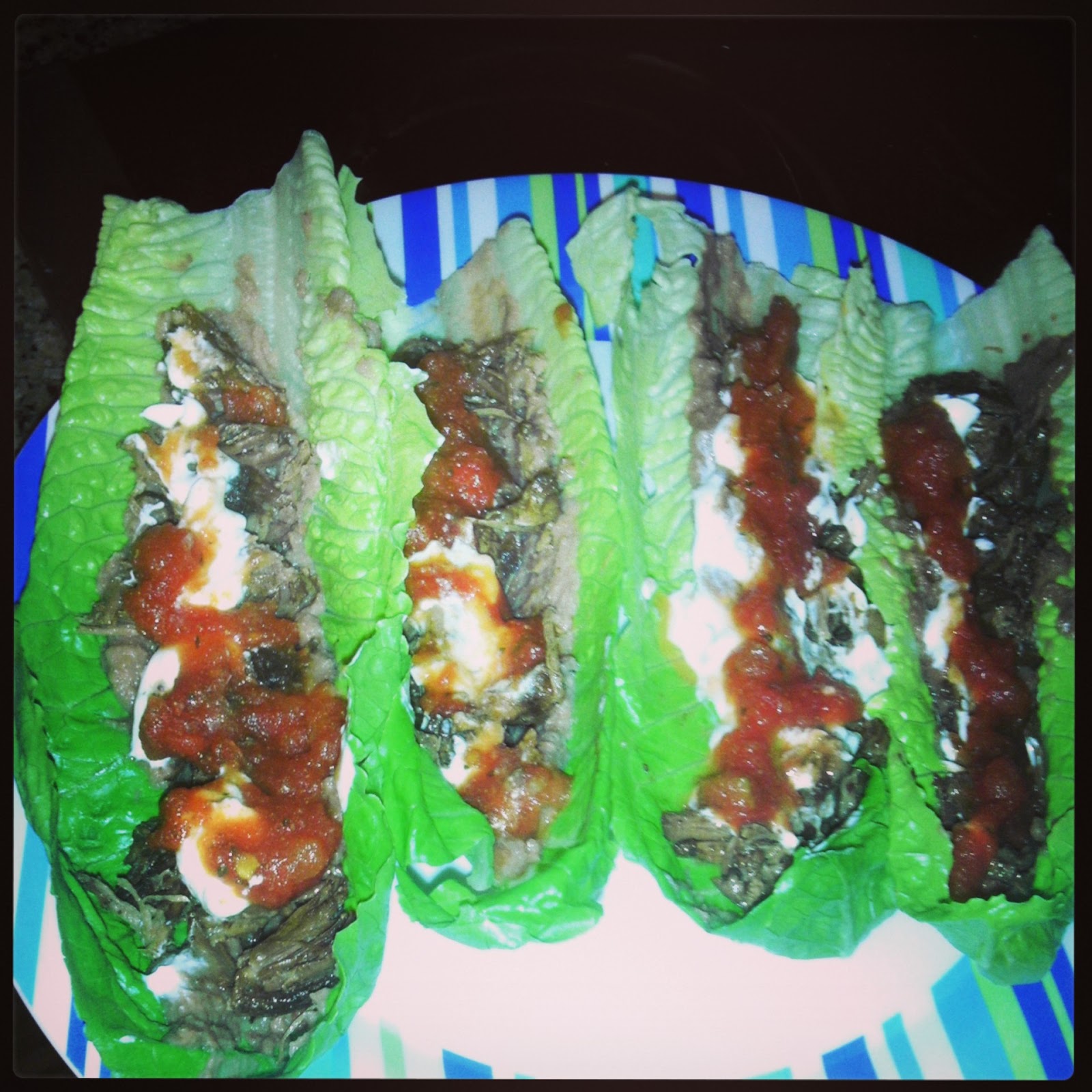 Reallymythirties Mexican Style Lettuce Wraps
