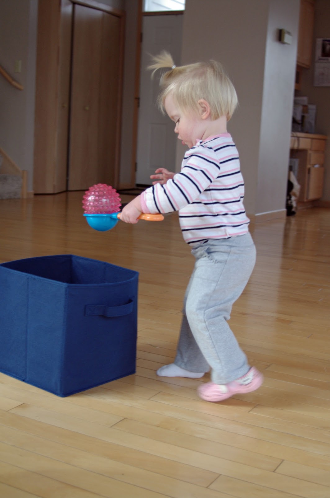 Two Steps Behind Six Little Hands Ball Walk