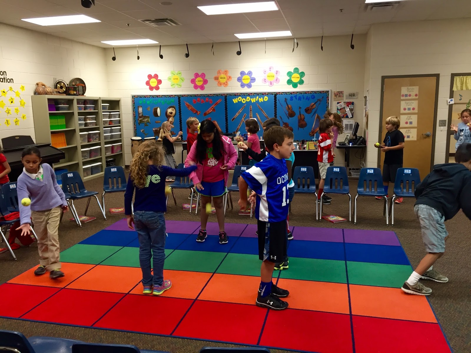 We Music HSES! ♫ Tennis Ball Rhythms