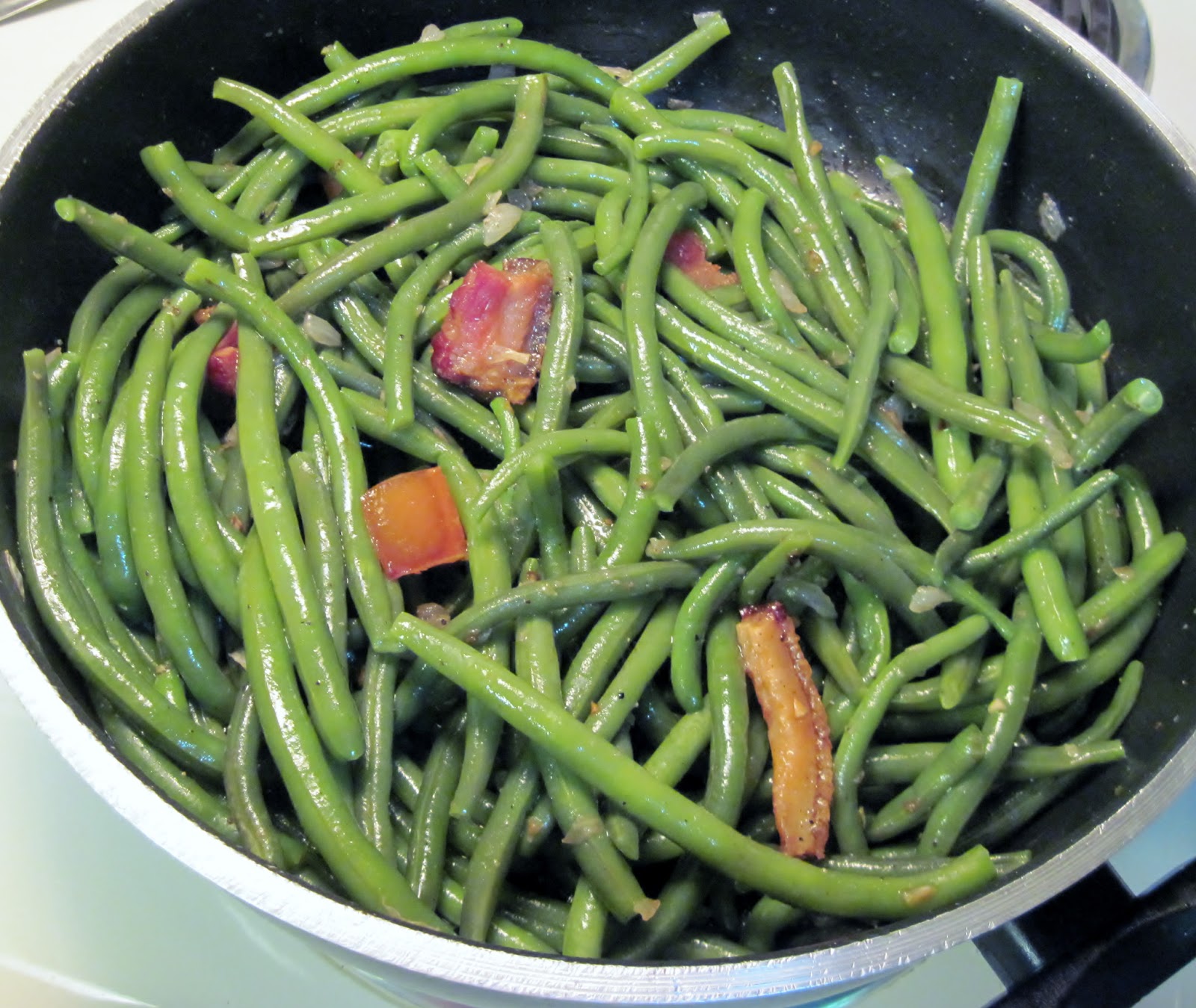 Carolina Sauce Company SouthernStyle Purple Beans with Bacon Ends