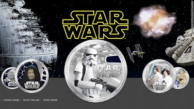 Monedas de curso legal de Star Wars 1