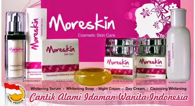 MORESKIN BEAUTY SKIN CARE moreskin-kosmetik-lengkap-dalam-1-paket