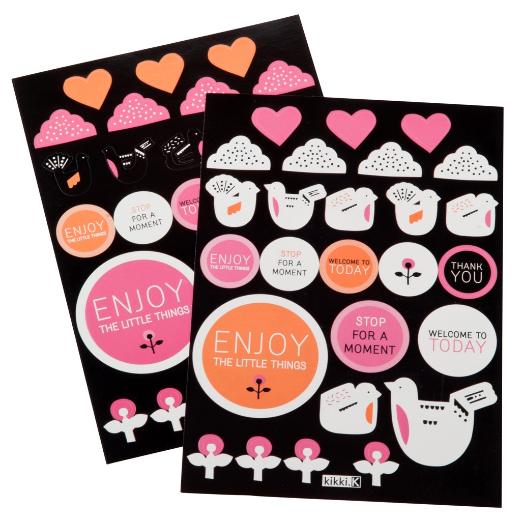 stickers and stuff kikki.K stickers