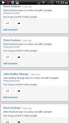 www.googleplus.com. Hangout notifications