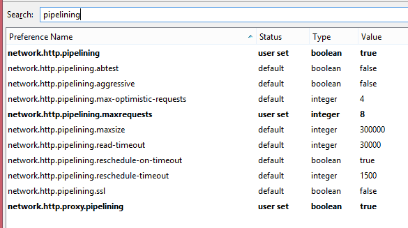 Enable Pipelining Enable Pipelining