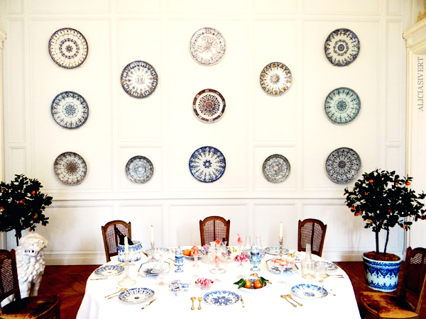 aliciasivert, Alicia Sivertsson, Rouen, France, Musée de la Céramique, normandy, frankrike, nomandie, museum, porslin, fajans, porcelain, dining room, table, plate, plates, tallrikar