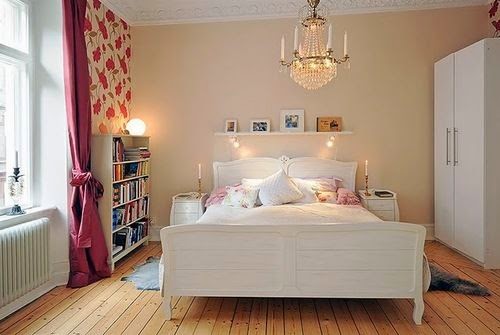 cama com lustre