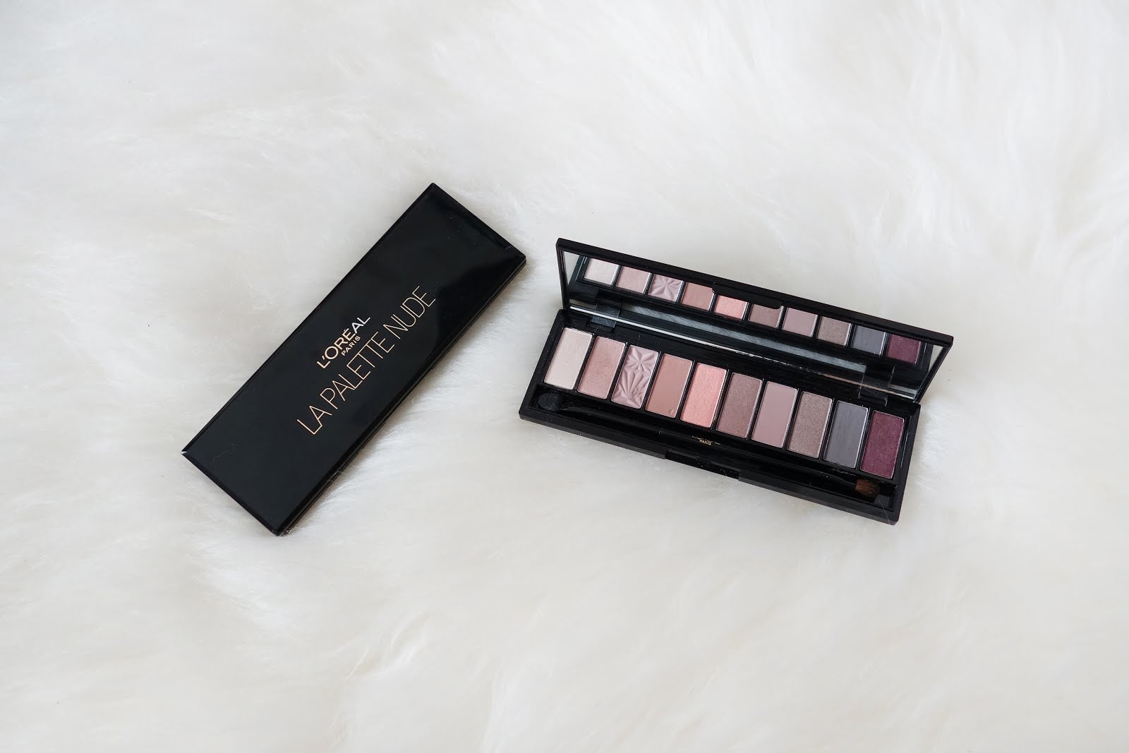 LOreal La Palette Nude - Beige & Rose Review and Swatches 