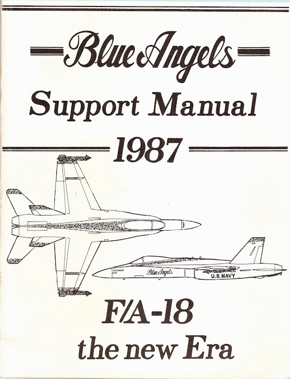 The 1987 Blue Angels Support Manual