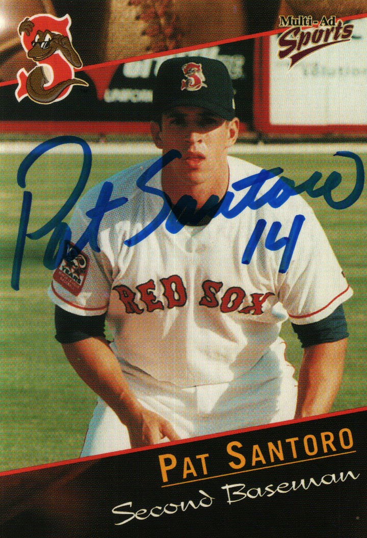 Jackson's Autographs IP Pat Santoro Autograph recaphe came to my