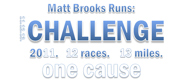 Matt Brooks Runs the 11, 12, 13 Challenge