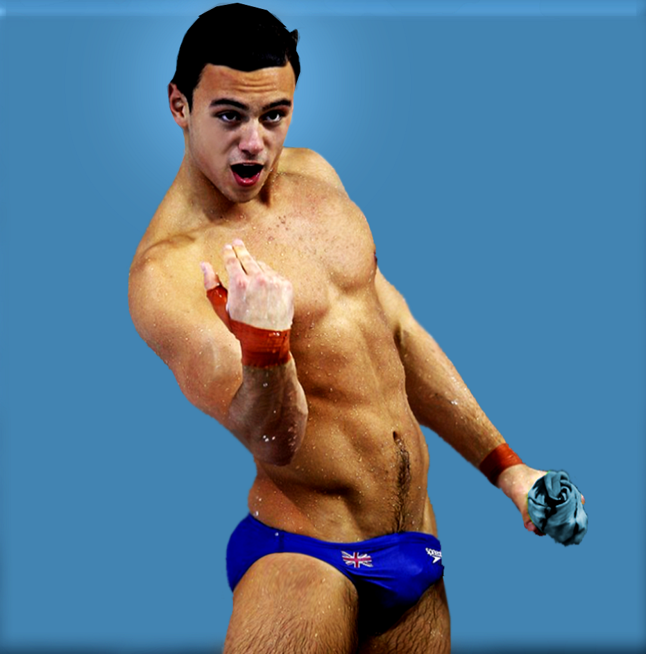 The New - Muscular Tom Daley.